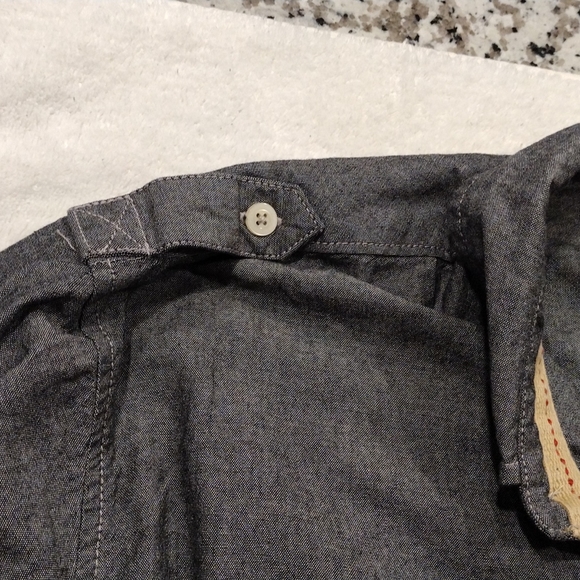 Xxl "Red Camel" brand charcoal gray Long sleeve button down shirt - Picture 4 of 14